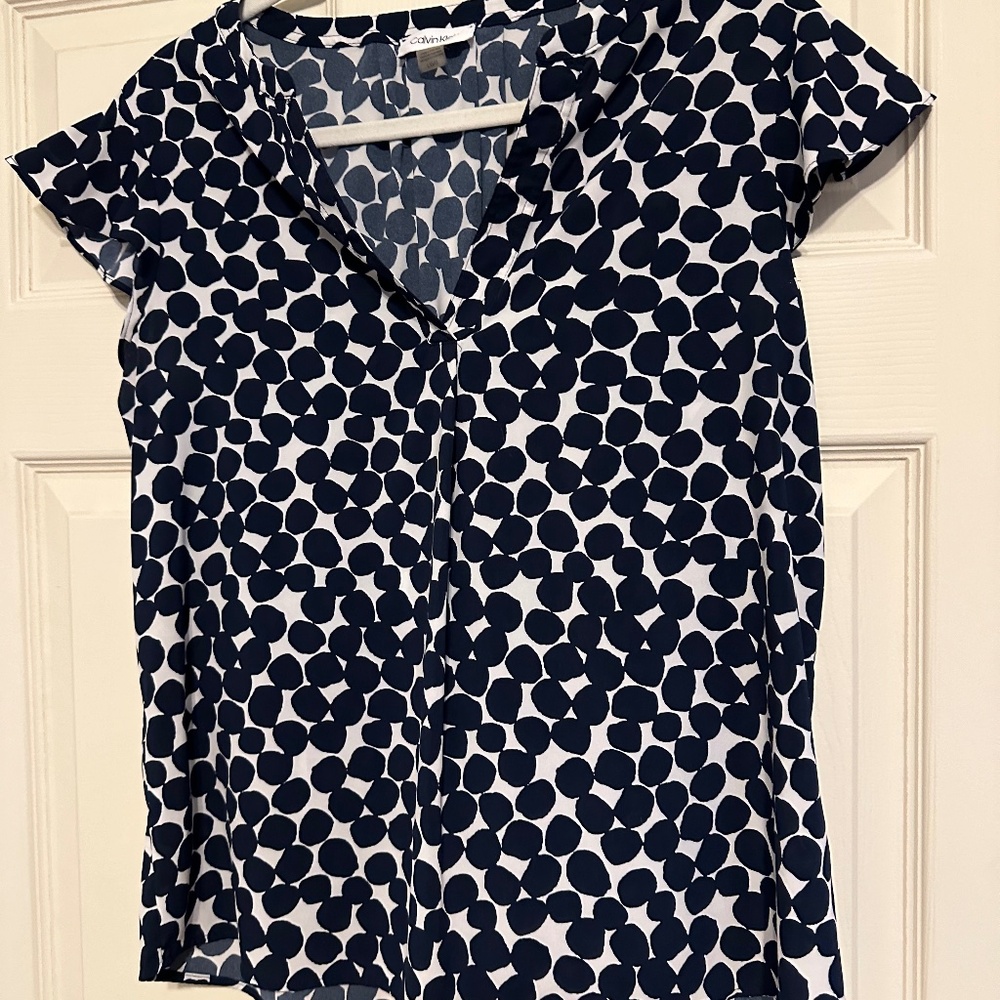 Calvin Klein business casual blouse